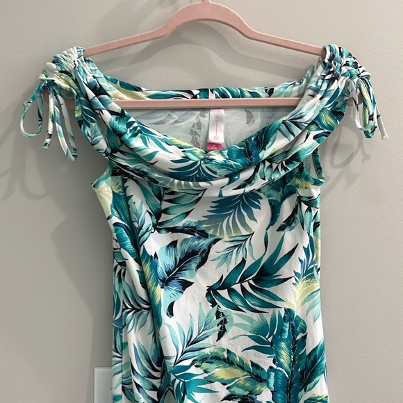 NB Off The Shoulder Beach Dress Size Medium (7-9) - Picture 2 of 5